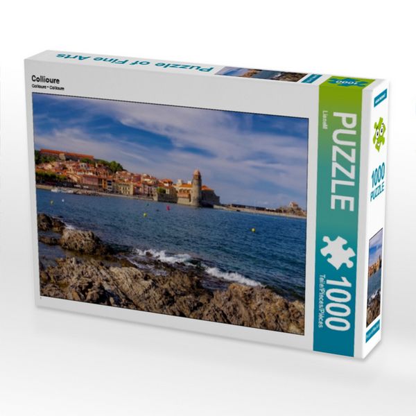 Produktbild: CALVENDO Puzzle Collioure 1000 Teile Puzzle quer | 1000 Teile Lege-Gr&ouml;&szlig;e 64 &times; 48 cm Foto-Puzzle f&uuml;r gl&uuml;ckliche Stunden