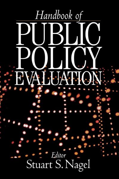Produktbild: Handbook of Public Policy Evaluation