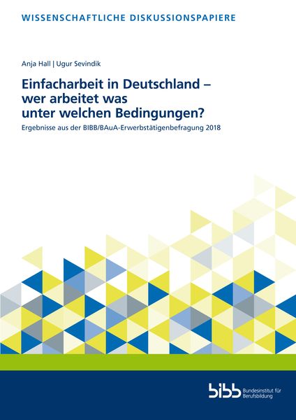 Produktbild: Einfacharbeit in Deutschland &ndash; wer arbeitet was und unter welchen Bedingungen?