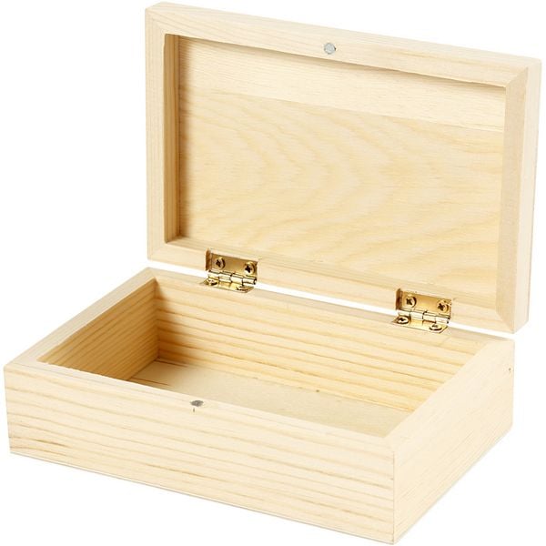 Produktbild: Creativ Company Holzkasten, Gr&ouml;&szlig;e 14x9x5 cm, 1 Stk
