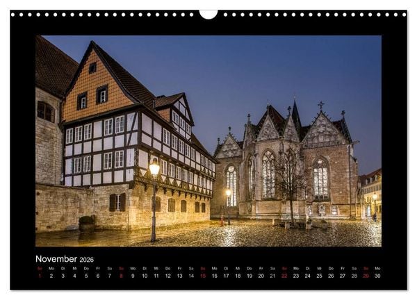 Produktbild: BRAUNSCHWEIG - Abendliche Impressionen (Wandkalender 2026 DIN A3 quer), CALVENDO Monatskalender