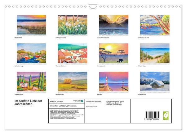 Produktbild: Im sanften Licht der Jahreszeiten. (Wandkalender 2026 DIN A3 quer), CALVENDO Monatskalender