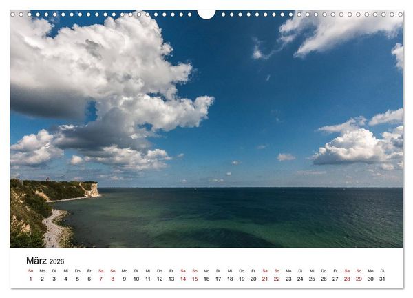 Produktbild: Traumhaftes R&uuml;gen (Wandkalender 2026 DIN A3 quer), CALVENDO Monatskalender
