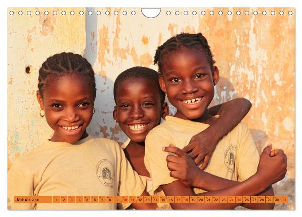 Produktbild: Benin M&auml;rkte Farben Voodoo (Wandkalender 2026 DIN A4 quer), CALVENDO Monatskalender