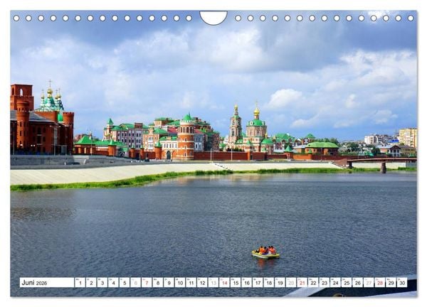 Produktbild: Malerisches Russland - Impressionen aus Joschkar-Ola (Wandkalender 2026 DIN A4 quer), CALVENDO Monatskalender