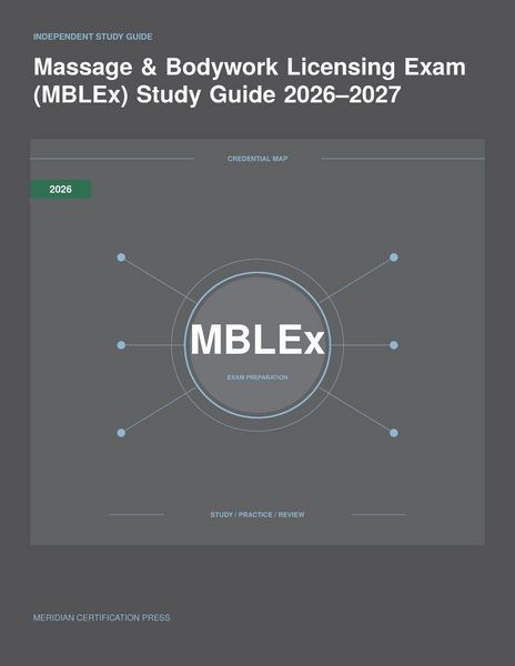 Produktbild: Massage & Bodywork Licensing Exam (MBLEx) Study Guide 2026-2027