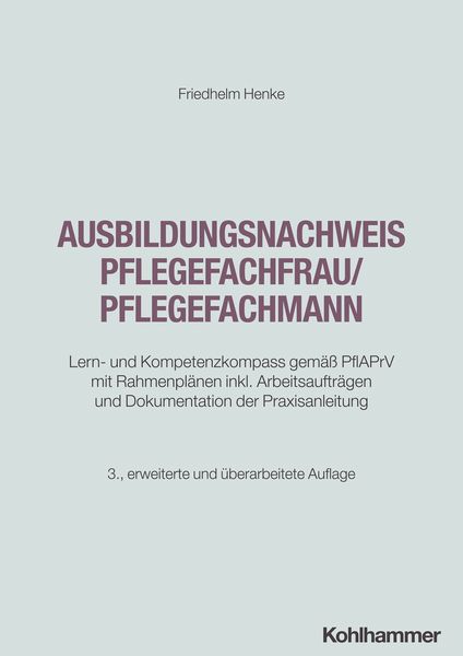 Produktbild: Ausbildungsnachweis Pflegefachfrau/Pflegefachmann