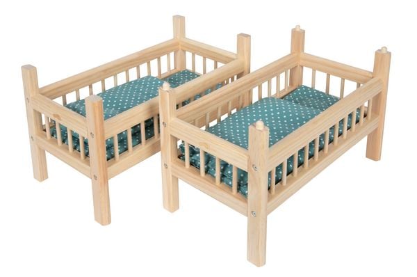 Produktbild: Puppenhochbett natur