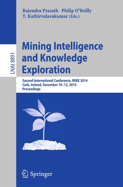Produktbild: Mining Intelligence and Knowledge Exploration