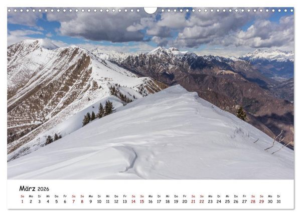 Produktbild: Bergpixels Wanderlust (Wandkalender 2026 DIN A3 quer), CALVENDO Monatskalender