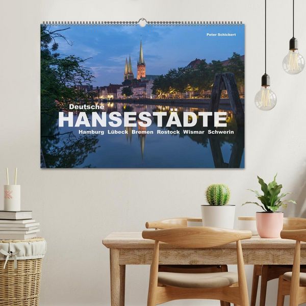Produktbild: Deutsche Hansest&auml;dte (Wandkalender 2027 DIN A2 quer), CALVENDO Monatskalender
