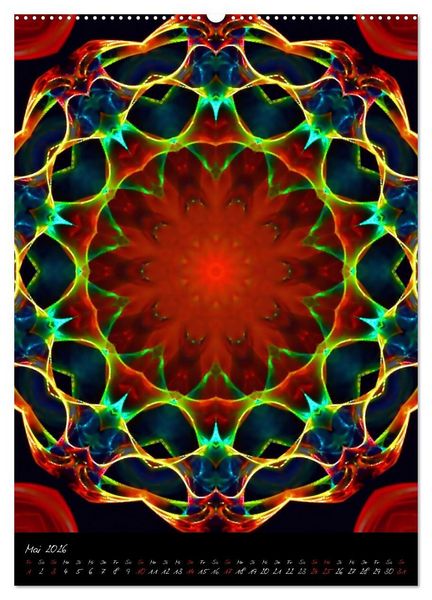 Produktbild: Mandala - Esoterik & Meditation (hochwertiger Premium Wandkalender 2026 DIN A2 hoch), Kunstdruck in Hochglanz