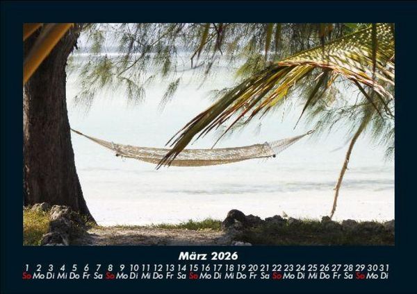 Produktbild: Urlaubsgef&uuml;hle 2026 Fotokalender DIN A5