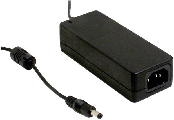 Mean Well MW GSM60A24-P1J Tischnetzteil, Festspannung 24 V/DC 2.5A 60W