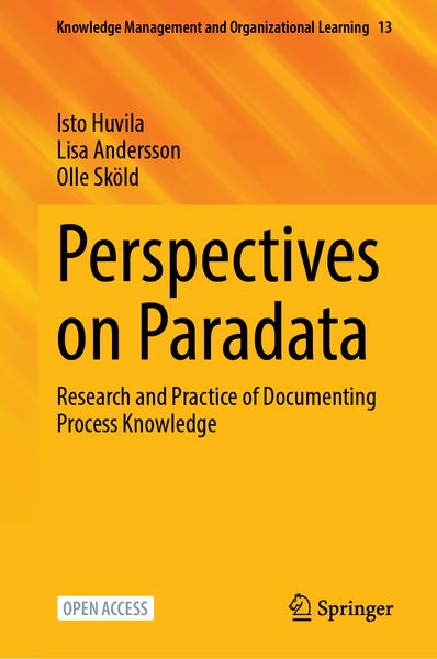Produktbild: Perspectives on Paradata