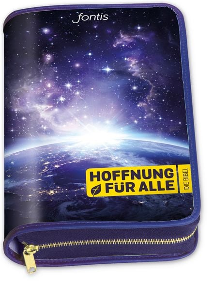 Produktbild: Hoffnung f&uuml;r alle. Die Bibel &ndash; Bibelh&uuml;lle "Blue Planet"