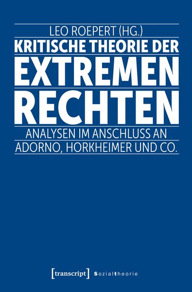 Produktbild: Kritische Theorie der extremen Rechten