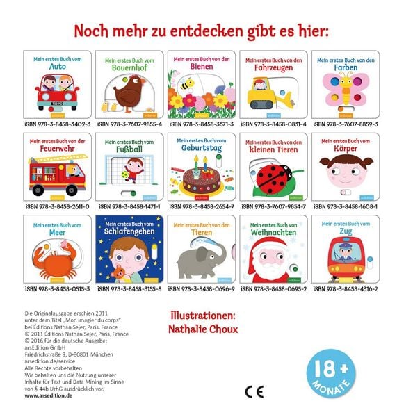 Produktbild: Mein erstes Buch vom K&ouml;rper