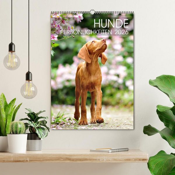 Produktbild: Hundepers&ouml;nlichkeiten (Wandkalender 2026 DIN A2 hoch), CALVENDO Monatskalender