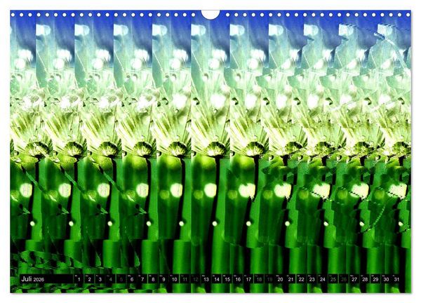 Produktbild: Magische Bilder - Stereogramme und 3D-Illusionen (Wandkalender 2026 DIN A3 quer), CALVENDO Monatskalender