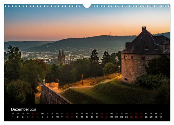 Produktbild: M&auml;rchenhaftes Marburg (Wandkalender 2026 DIN A3 quer), CALVENDO Monatskalender
