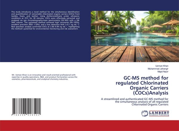 Produktbild: GC-MS method for regulated Chlorinated Organic Carriers (COCs)Analysis