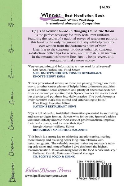 Produktbild: Tips, The Server's Guide to Bringing Home The Bacon
