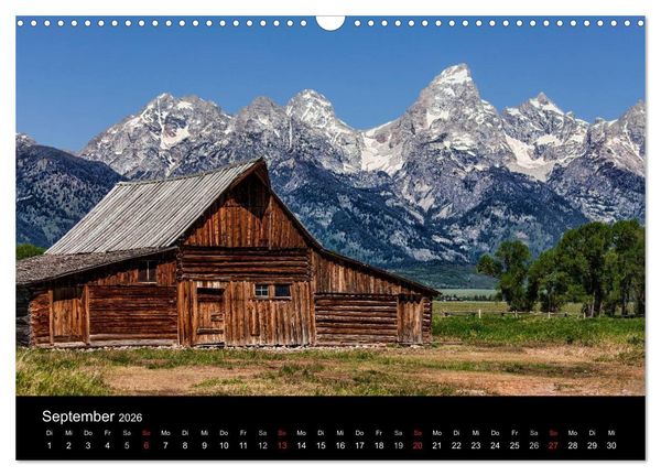 Produktbild: USA Landschaftskalender (Wandkalender 2026 DIN A3 quer), CALVENDO Monatskalender