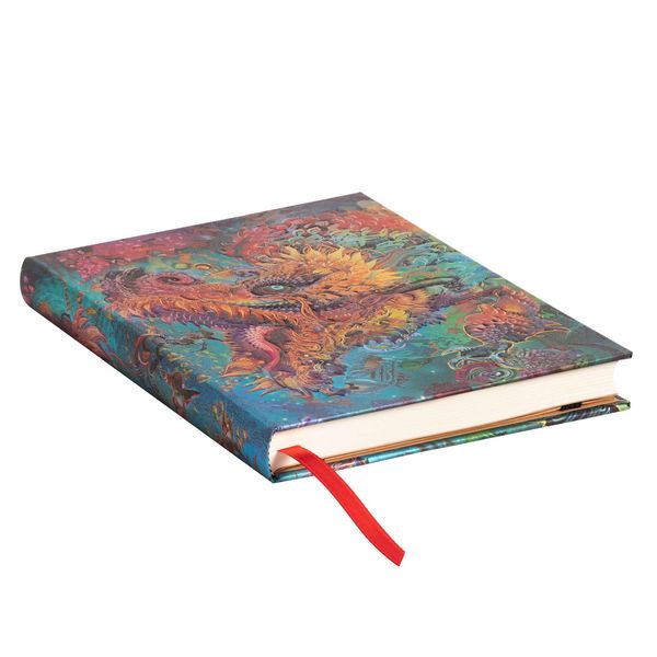 Produktbild: Hardcover Notizbuch Humming Dragon, Midi, Unliniert
