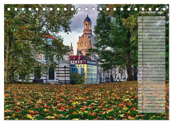 Produktbild: Dresden 2026 / Geburtstagskalender (Tischkalender 2026 DIN A5 quer), CALVENDO Monatskalender