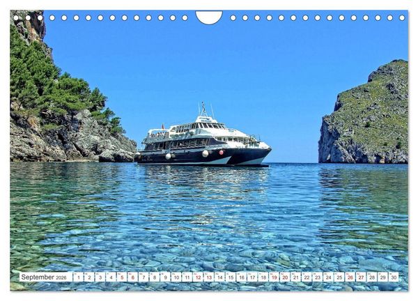 Produktbild: Endlich Sommerpause - Ein ganzer Juni in Mallorcas Port de S&oacute;ller (Wandkalender 2026 DIN A4 quer), CALVENDO Monatskalender