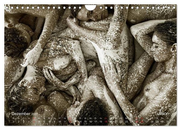 Produktbild: FARBSPIELE - Akt im Feuerwerk der Farben (Wandkalender 2027 DIN A4 quer), CALVENDO Monatskalender