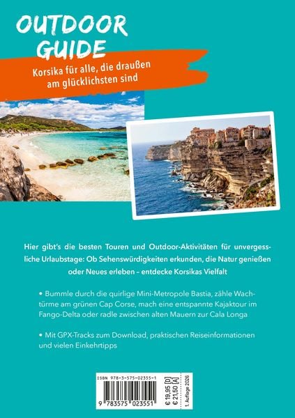 Produktbild: Marco Polo Outdoor Guide Reisef&uuml;hrer Korsika