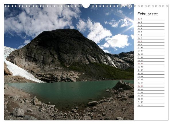 Produktbild: Norwegen und seine Sch&ouml;nheiten 2026 (Wandkalender 2026 DIN A3 quer), CALVENDO Monatskalender