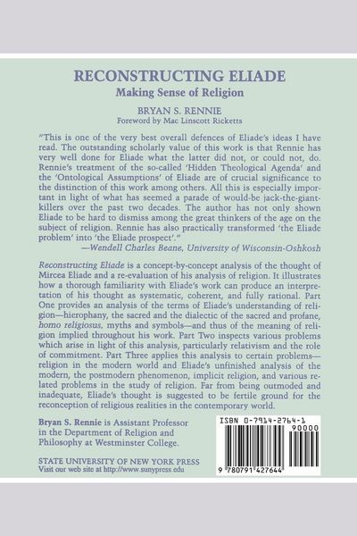 Produktbild: Reconstructing Eliade
