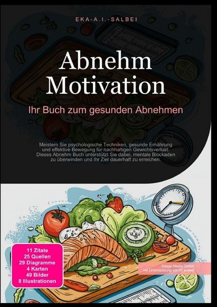 Produktbild: Abnehm Motivation: Ihr Buch zum gesunden Abnehmen