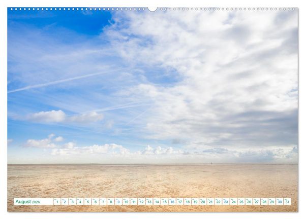 Produktbild: Schillig und Horumersiel - Im Wangerland unterwegs (Wandkalender 2026 DIN A2 quer), CALVENDO Monatskalender