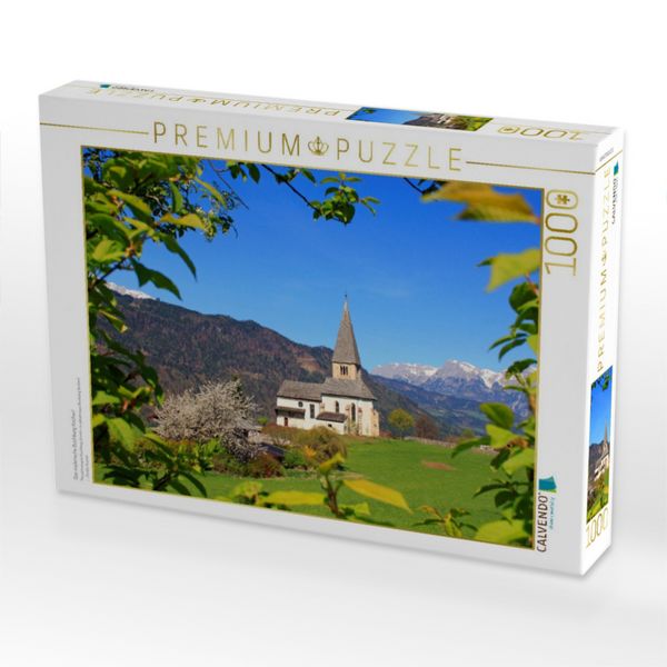 Produktbild: CALVENDO Puzzle Das malerische Buchberg Kircherl | 1000 Teile Lege-Gr&ouml;&szlig;e 64x48cm Foto-Puzzle f&uuml;r gl&uuml;ckliche Stunden