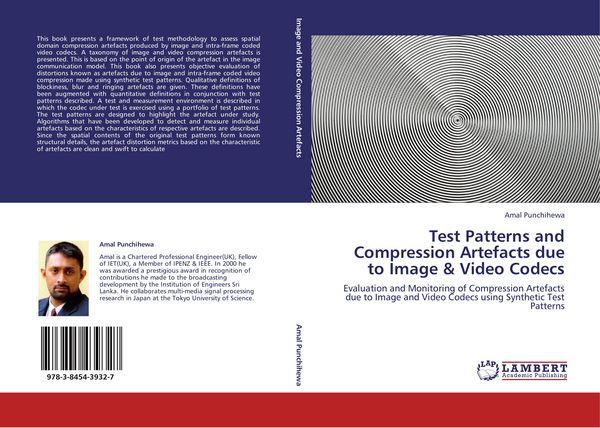 Produktbild: Test Patterns and Compression Artefacts due to Image & Video Codecs