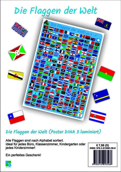 Produktbild: Die Flaggen der Welt von A-Z