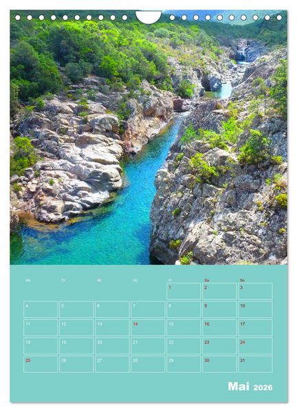 Produktbild: Fabelhaftes Korsika - Trauminsel im Mittelmeer (Wandkalender 2026 DIN A4 hoch), CALVENDO Monatskalender