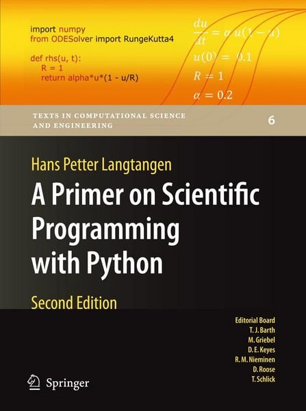 Produktbild: A Primer on Scientific Programming with Python