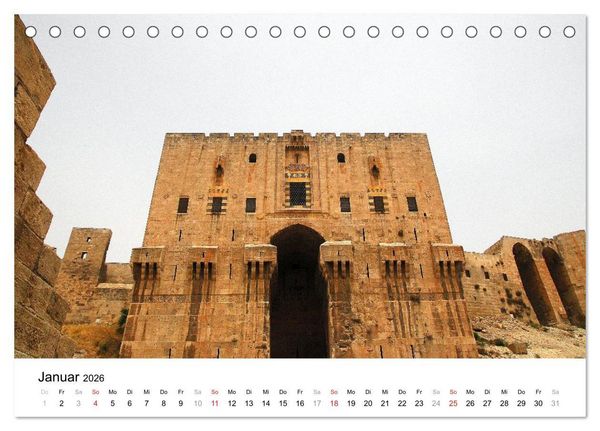 Produktbild: Syrien - verlorene Sch&auml;tze (Tischkalender 2026 DIN A5 quer), CALVENDO Monatskalender