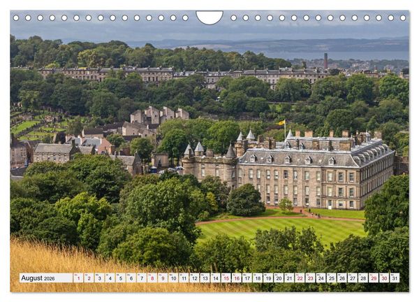 Produktbild: Wundersch&ouml;nes Edinburgh (Wandkalender 2026 DIN A4 quer), CALVENDO Monatskalender