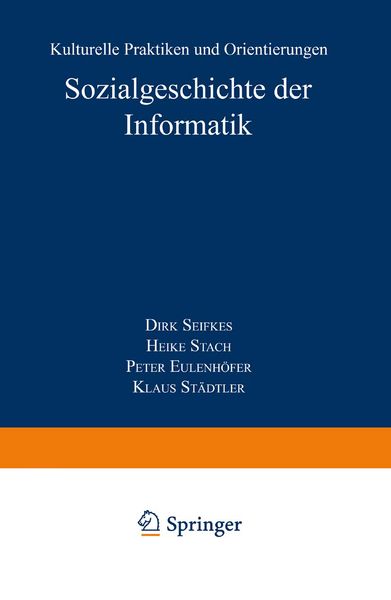 Produktbild: Sozialgeschichte der Informatik