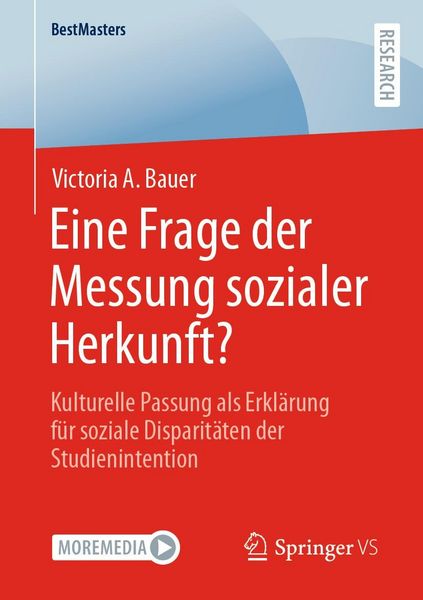 Produktbild: Eine Frage der Messung sozialer Herkunft?