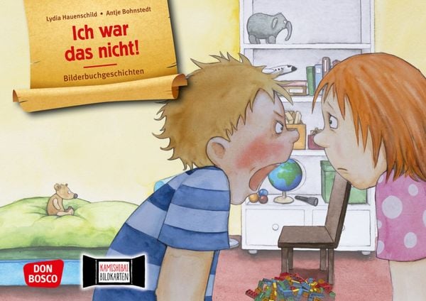 Produktbild: Ich war das nicht! Kamishibai Bildkartenset