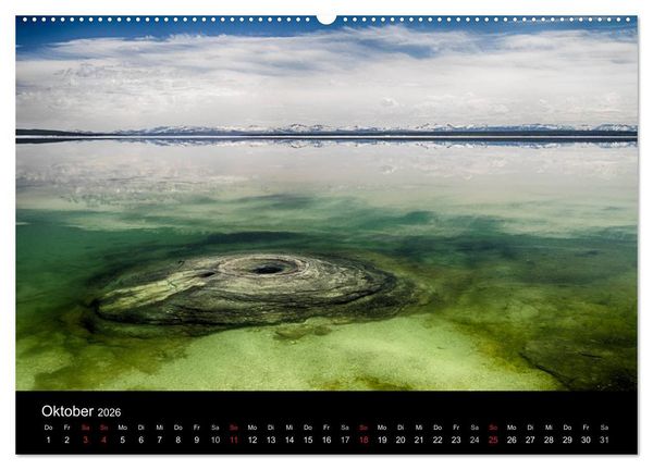 Produktbild: Traumziele in den USA. Der Yellowstone National Park (hochwertiger Premium Wandkalender 2026 DIN A2 quer), Kunstdruck in Hochglanz