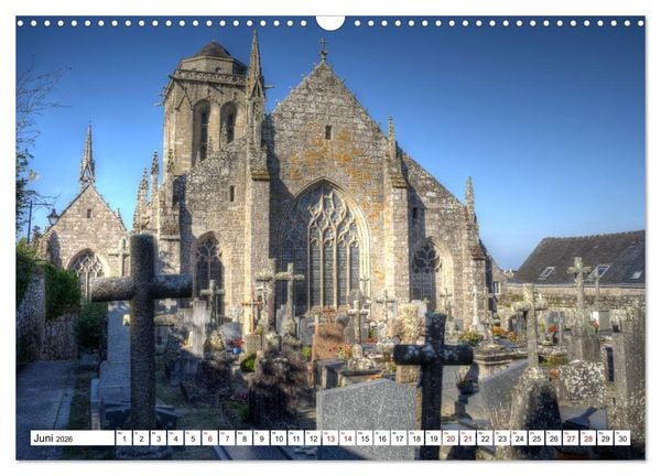 Produktbild: Locronan, ein Highlight in der Bretagne (Wandkalender 2026 DIN A3 quer), CALVENDO Monatskalender