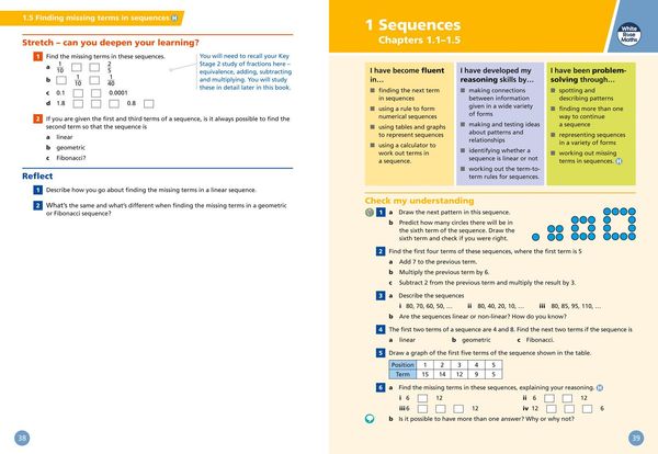 Produktbild: Key Stage 3 Maths Student Book 1